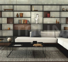 Итальянские Стеллажи - Этажерка EASY IRONY with boxes Итальянские Стеллажи - Этажерка EASY IRONY with boxes фабрика Zeus