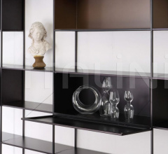 Итальянские Стеллажи - Этажерка EASY IRONY with boxes Итальянские Стеллажи - Этажерка EASY IRONY with boxes фабрика Zeus