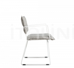 Итальянские Уличная мебель - Стул с подлокотниками Norman outdoor фабрика Jess