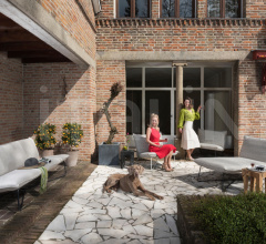 Итальянские Уличные шезлонги - Шезлонг Earl outdoor фабрика Jess