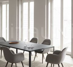 Стул с подлокотниками Swoon Chair Wood base Стул с подлокотниками Swoon Chair Wood base фабрика Fredericia