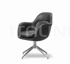 Стул с подлокотниками Swoon Chair Swivel base Стул с подлокотниками Swoon Chair Swivel base фабрика Fredericia
