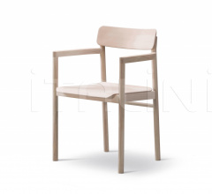Стул с подлокотниками Post Chair - Model 3445 Стул с подлокотниками Post Chair - Model 3445 фабрика Fredericia