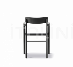 Стул с подлокотниками Post Chair - Model 3445 Стул с подлокотниками Post Chair - Model 3445 фабрика Fredericia