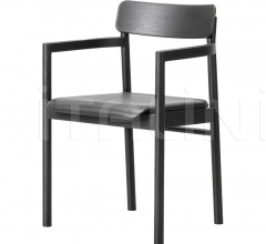 Стул с подлокотниками Post Chair - Model 3446 Стул с подлокотниками Post Chair - Model 3446 фабрика Fredericia