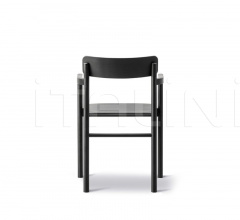 Стул с подлокотниками Post Chair - Model 3446 Стул с подлокотниками Post Chair - Model 3446 фабрика Fredericia