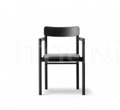 Стул с подлокотниками Post Chair - Model 3446 Стул с подлокотниками Post Chair - Model 3446 фабрика Fredericia