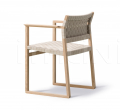 Стул с подлокотниками BM62 Armchair Linen Webbing Стул с подлокотниками BM62 Armchair Linen Webbing фабрика Fredericia
