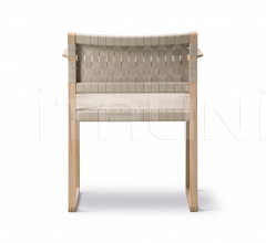 Стул с подлокотниками BM62 Armchair Linen Webbing Стул с подлокотниками BM62 Armchair Linen Webbing фабрика Fredericia