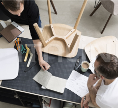 Стул Pato Wood Base Стул Pato Wood Base фабрика Fredericia