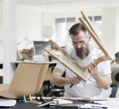 Стул Pato Wood Base Стул Pato Wood Base фабрика Fredericia