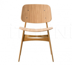 Стул Søborg Wood base Стул Søborg Wood base фабрика Fredericia