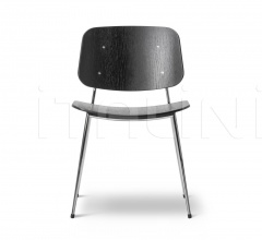 Стул Søborg metal base Стул Søborg metal base фабрика Fredericia