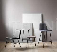 Барный стул Spine Metal Base Stool Барный стул Spine Metal Base Stool фабрика Fredericia