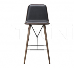 Барный стул Spine Wood Base Barstool Барный стул Spine Wood Base Barstool фабрика Fredericia
