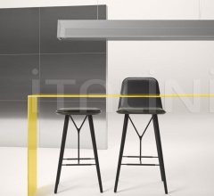 Барный стул Spine Wood Base Barstool Барный стул Spine Wood Base Barstool фабрика Fredericia
