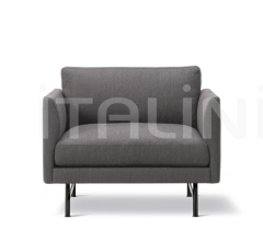 Кресло Calmo Lounge Chair 80 Metal Base Кресло Calmo Lounge Chair 80 Metal Base фабрика Fredericia