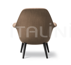 Кресло Swoon Lounge Petit Wood base Кресло Swoon Lounge Petit Wood base фабрика Fredericia