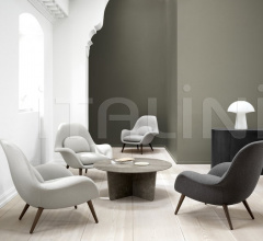 Кресло Swoon Lounge Кресло Swoon Lounge фабрика Fredericia