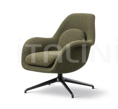 Кресло Swoon Lounge Petit Swivel base Кресло Swoon Lounge Petit Swivel base фабрика Fredericia