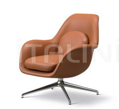 Кресло Swoon Lounge Petit Swivel base Кресло Swoon Lounge Petit Swivel base фабрика Fredericia