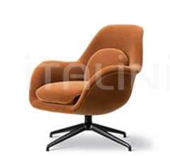 Кресло Swoon Lounge Petit Swivel base Кресло Swoon Lounge Petit Swivel base фабрика Fredericia