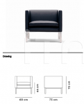 Кресло 5021 - EJ50 Club Chair Fredericia