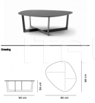 Кофейный столик Insula Table - Model 5191 Fredericia