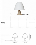 Настольный светильник Meadow Lamp Fredericia