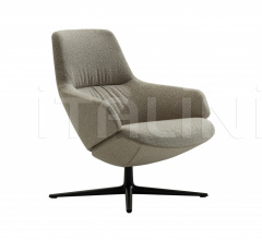 Итальянские Кресла - Кресло Aston Club 4 ways low backrest фабрика Arper