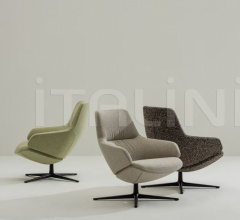 Итальянские Кресла - Кресло Aston Club 4 ways low backrest фабрика Arper