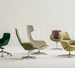 Итальянские Кресла - Кресло Aston Club 4 ways low backrest фабрика Arper