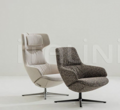 Итальянские Кресла - Кресло Aston Club 4 ways low backrest фабрика Arper