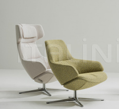 Итальянские Кресла - Кресло Aston Club 4 ways low backrest фабрика Arper