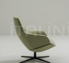 Итальянские Кресла - Кресло Aston Club 4 ways low backrest фабрика Arper