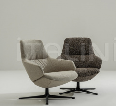 Итальянские Кресла - Кресло Aston Club 4 ways low backrest фабрика Arper