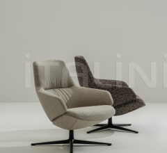 Итальянские Кресла - Кресло Aston Club 4 ways low backrest фабрика Arper