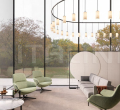 Итальянские Кресла - Кресло Aston Club 4 ways low backrest фабрика Arper