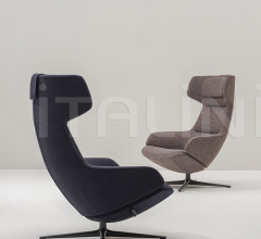Итальянские Кресла - Кресло Aston Club 4 ways фабрика Arper