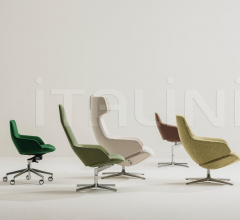 Итальянские Кресла - Кресло Aston Club 4 ways фабрика Arper