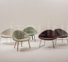 Итальянские Уличная мебель - Кресло Adell Armchair sled Итальянские Уличная мебель - Кресло Adell Armchair sled фабрика Arper