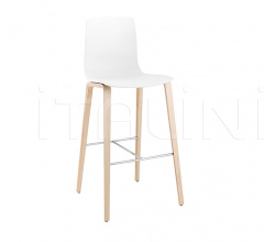 Итальянские Рестораны/Бары - Барный стул Aava Bar stool 4 wood legs фабрика Arper