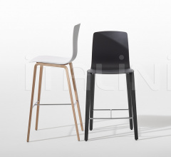 Итальянские Рестораны/Бары - Барный стул Aava Bar stool 4 wood legs фабрика Arper
