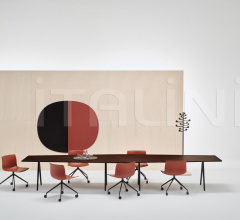 Итальянские Кабинет - Кресло Catifa 53 Trestle fixed фабрика Arper