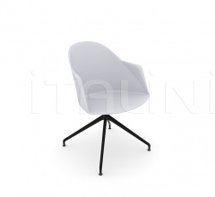 Итальянские Кабинет - Кресло Cila Armchair Trestle Swivel фабрика Arper