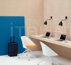 Итальянские Кабинет - Кресло Cila Chair trestle fixed фабрика Arper