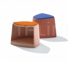 Итальянские Пуфы - Пуф Cila Go Stool With castors Итальянские Пуфы - Пуф Cila Go Stool With castors фабрика Arper
