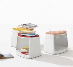 Итальянские Пуфы - Пуф Cila Go Stool With castors Итальянские Пуфы - Пуф Cila Go Stool With castors фабрика Arper