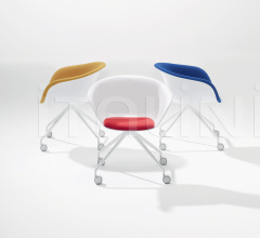 Итальянские Кабинет - Кресло Duna 02 Trestle fixed фабрика Arper