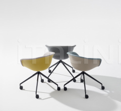 Итальянские Кабинет - Кресло Duna 02 Trestle fixed фабрика Arper